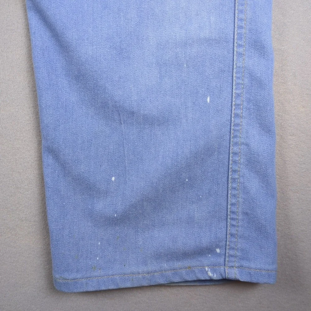Vintage Levis Orange Tab Jeans Mens 38x29 Light Blue 80s Skosh More Room